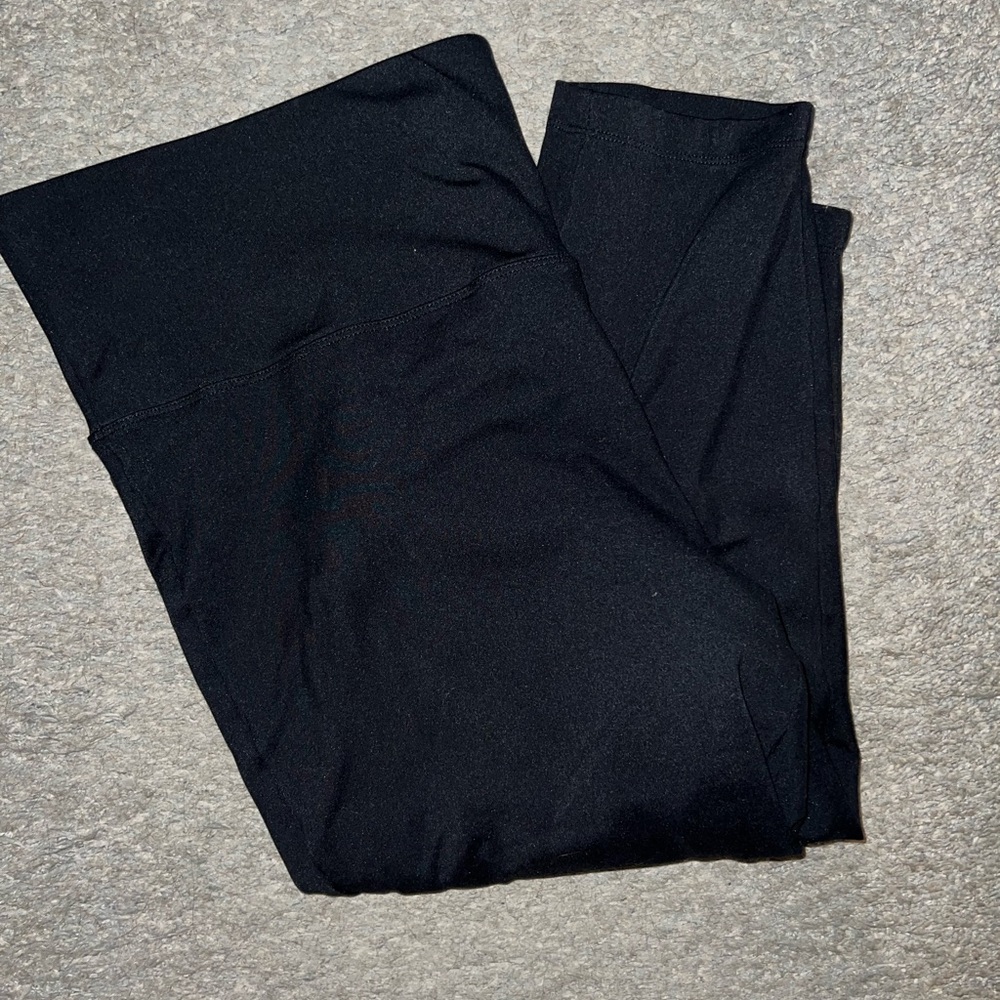 Black Leggings cropped 3XL